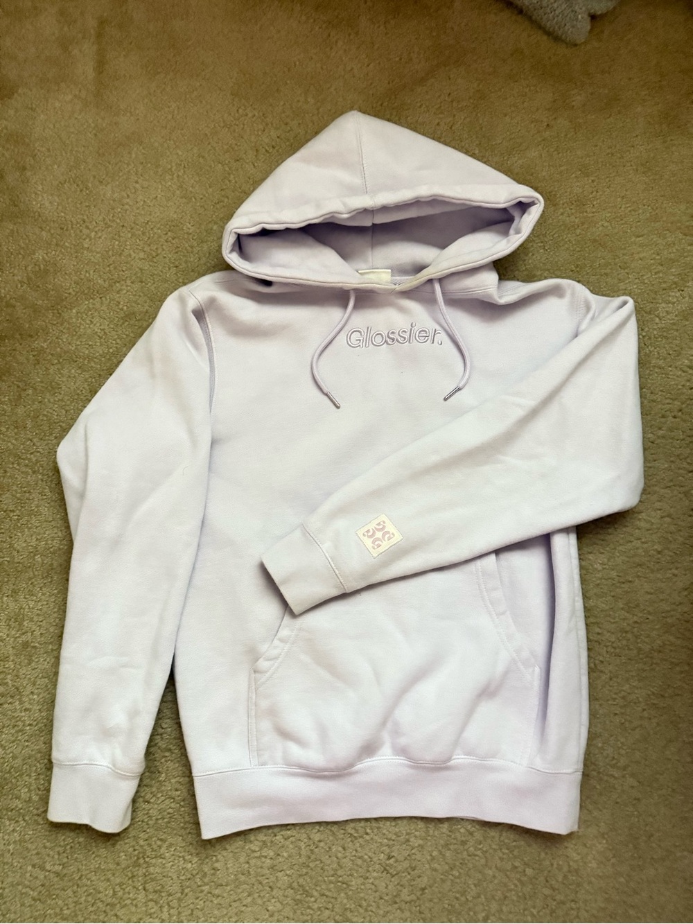 Glossier Lavender Hoodie (XS) - Picture 2 of 7